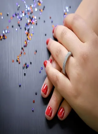 Ring For Women platinum Plated 