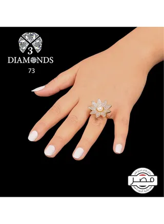 Ring For Women 18K Gold Plated 