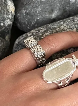 Cartouche royal ring 