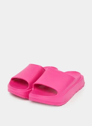 Solid Chunky Platform Slides 