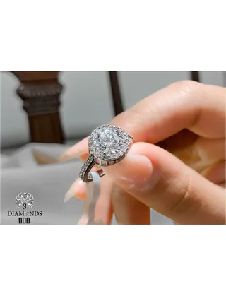 Ring For Women platinum Plated-silver 
