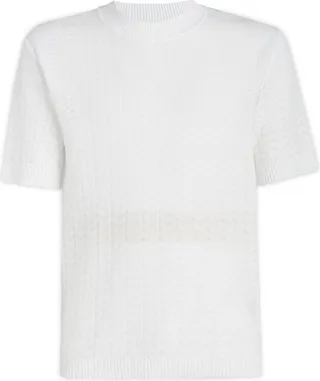 Missoni Zig-Zag Pattern Crewneck T-Shirt