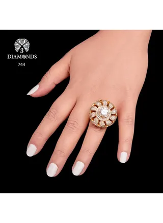 Ring For Women 18K Gold Plated 