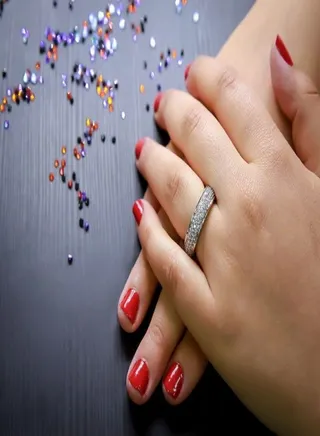 Ring For Women platinum Plated 