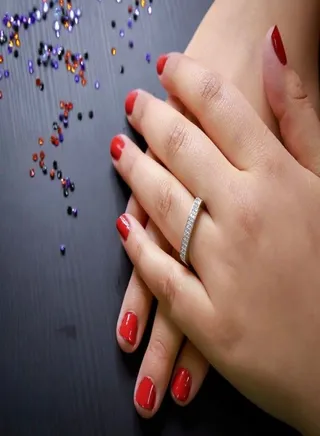 Ring For Women platinum Plated 