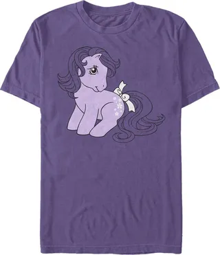 Men's My Little Pony Blossom Cutie Mark T-Shirt - Purple - 3X Large