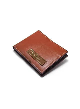 Leather wallet and cards holder for men 