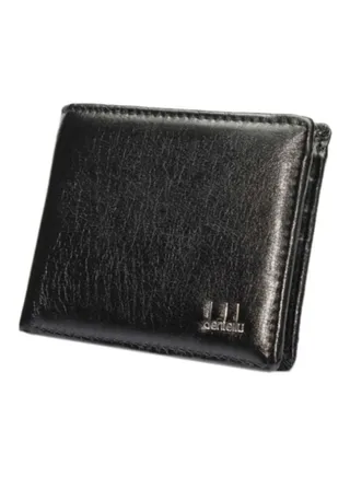 Leather Wallet Black 