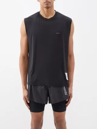 Auralite Recycled-fibre Sleeveless T-shirt