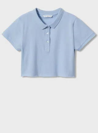 Kids Cropped Polo 