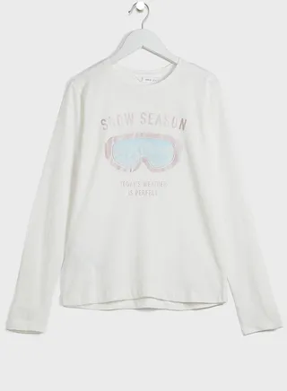 Kids Snow Season T-Shirt 