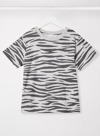 Youth Zebra Print T-Shirt 