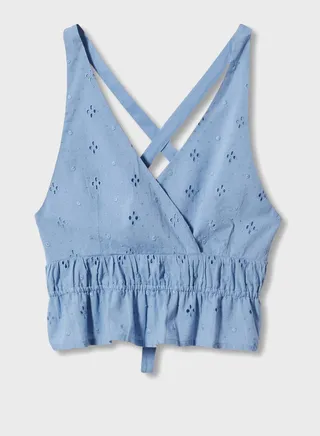 Youth Halter Neck Crop Top 