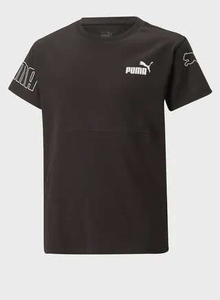 Youth Power Color Block T-Shirt 