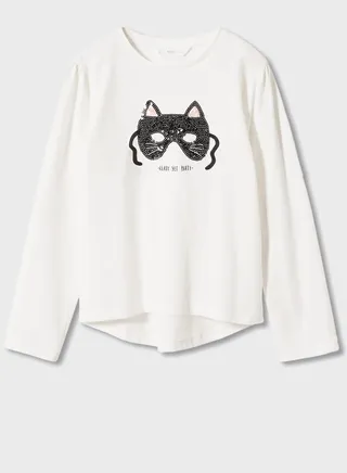 Infant Sequin Mask T-Shirt 