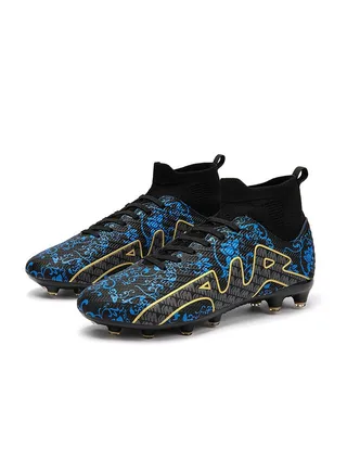 New Professional Competition Anti Slip And Durable Long Nail Broken Nail Football Shoes 