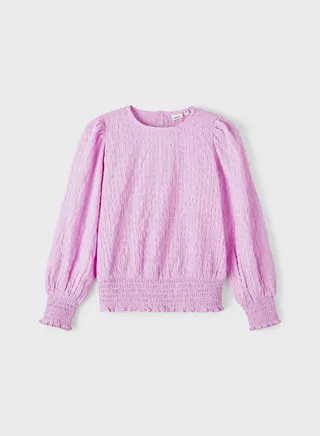 Kids Textured Elasticated Top 