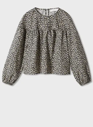 Kids Floral Print Blouse 