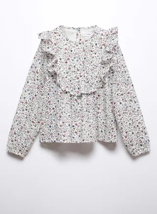 Kids Floral Print Top 