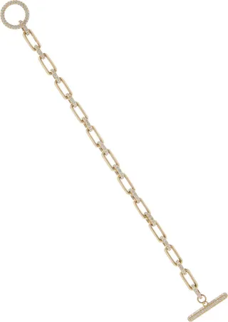 Women's The Soho Toggle 14K Yellow Gold Diamond Bracelet