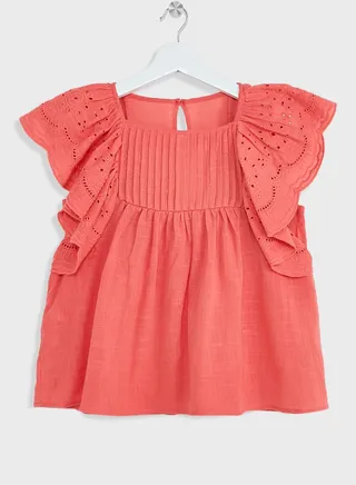 Kids Essential Frill Top 