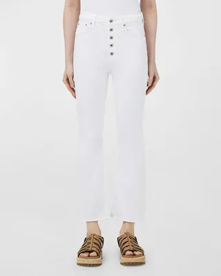 Casey High Rise Ankle Flared Jeans