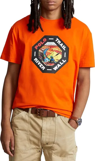 Classic Fit River Trail Graphic Tee