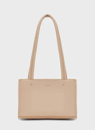 Logo Detailed Top Handle Satchel 
