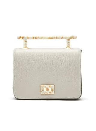 Bastone Satchel Bag Grey 