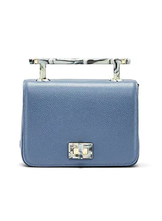 Bastone Satchel Bag Blue 