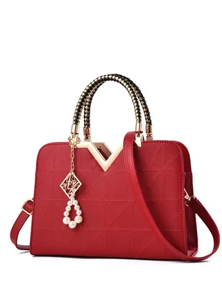 JHVYF Purses for Women Fashion Handbag Ladies Satchel Bags PU Leather Top Handle Shoulder Tote Bags 
