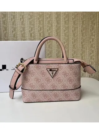 Zipper Closure PU Womens Casual Satchel Bag 
