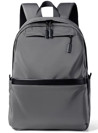 Qiccijoo Laptop Backpack Travel Backpacks for Men Women Work Backpack College School Backpacks Fits 15.6 Inch Laptop Computer Backpack Bookbag Gift(Grey) 