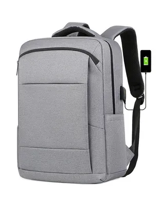 Ladies And Gentlemen Laptop Backpack 15.6 Inch Computer Personal Belongings Travel Bag With USB Charging Port Waterproof Backpack For Work/Business Carry On Backpack 
