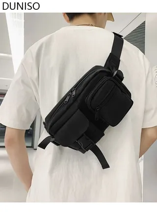 Waterproof Sling Bag Crossbody Bag for Men and Women Sling Backpack Hiking Daypack Multipurpose Crossbody Chest Bag with Adjustable Strap for Travel Walking Running Hiking Outdoors 