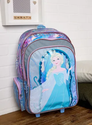 Disney Frozen Back To School Trolley Backpack 
