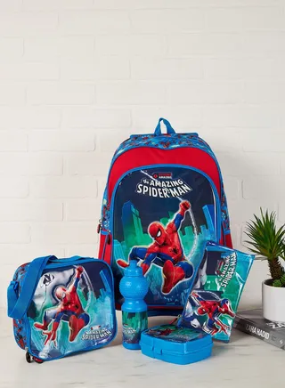 Marvel Spiderman Back To School 5In1 Box Set 