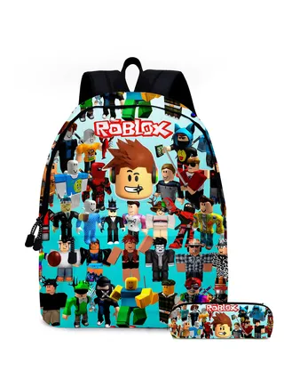 Roblox Tapir 31 Primary and High School Students Cartoon bag 