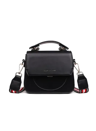 Fashion Light Weight Satchel Black 