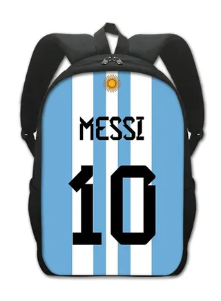 MESSI Backpack Casual Daypack School Bookbag BAG for Boys Girls 