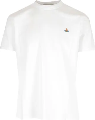 Vivienne Westwood Orb Embroidered Crewneck T-Shirt