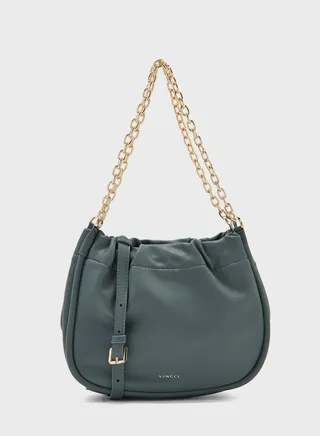 Monogram Detailed Chain Bag 