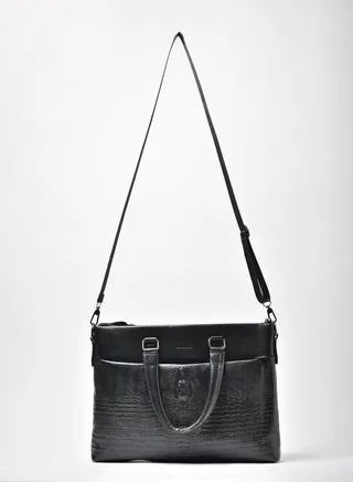 Mens Casual Crossbody Bag Black 
