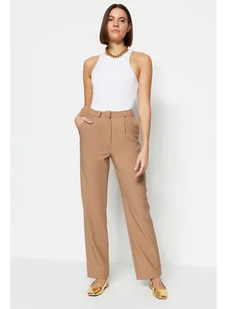 Woman Pants Mink 