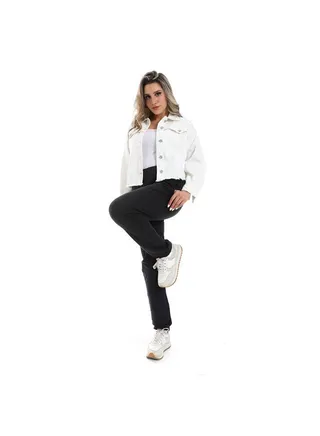 Slip On Plain Black Side Pockets Pajama Bottom-Black 