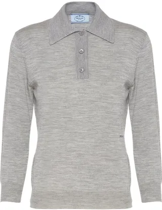 Knitted Polo Shirt