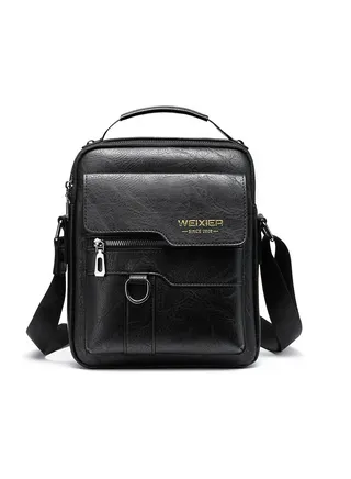 Men's Crossbody Bag Shoulder Bags Vintage Men Handbags Large Capacity PU Leather Bag For Man Messenger Bags Tote Bag purse 