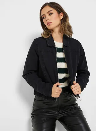 Denim Through Jacket 