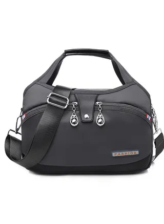 Ladies handbags Large-capacity Waterproof Anti-theft Women's Fashion Handbag, Oxford Cloth Travel Daypack, Multi Zipper Pockets Crossbody Shoulder Bag 
