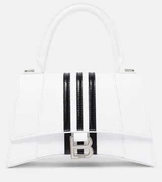x Adidas Hourglass Small leather tote bag